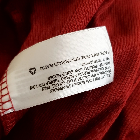 🆕️ Ava & Viv Turtlneck Sweater Plus Size Red Long Sleeve (20W/22W) - Picture 5 of 5